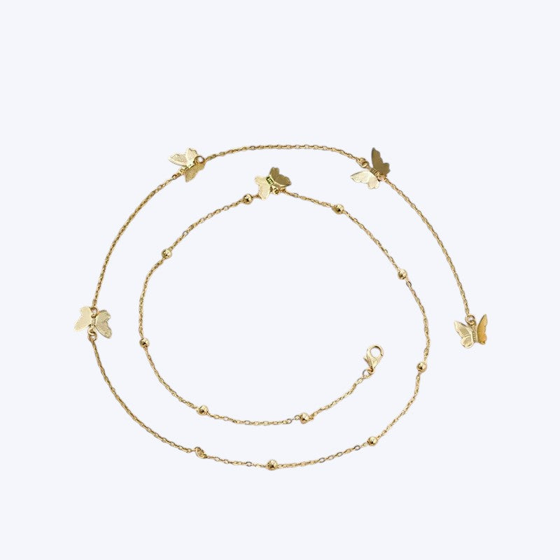 Elegante Cadena De Mariposa