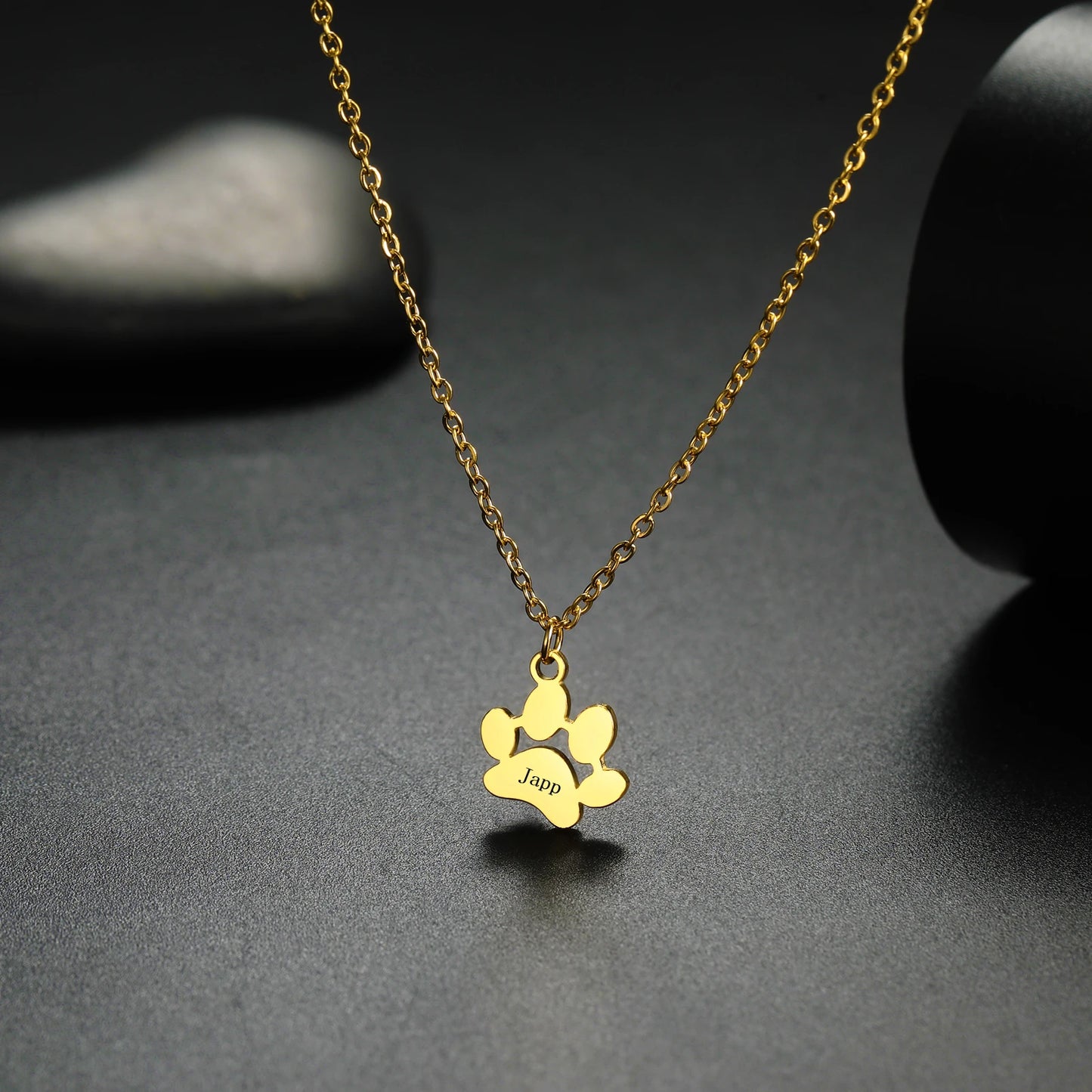 Collar Grabado Animales