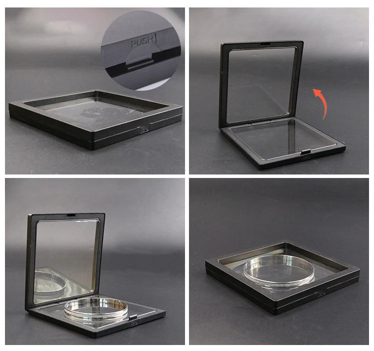 Caja Flotante 3D para Joyas: Muestra tus Tesoros con Elegancia y Protección