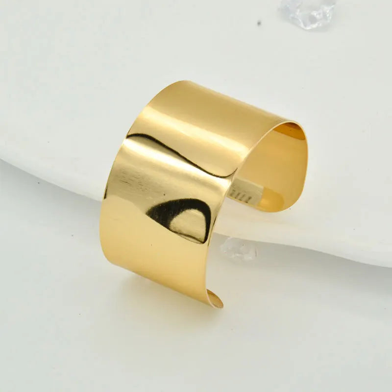 Brazalete Metálico Geométrico