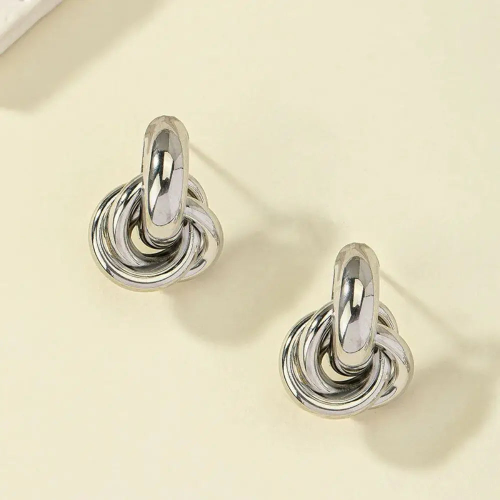 Pendientes De Aro De Nudo
