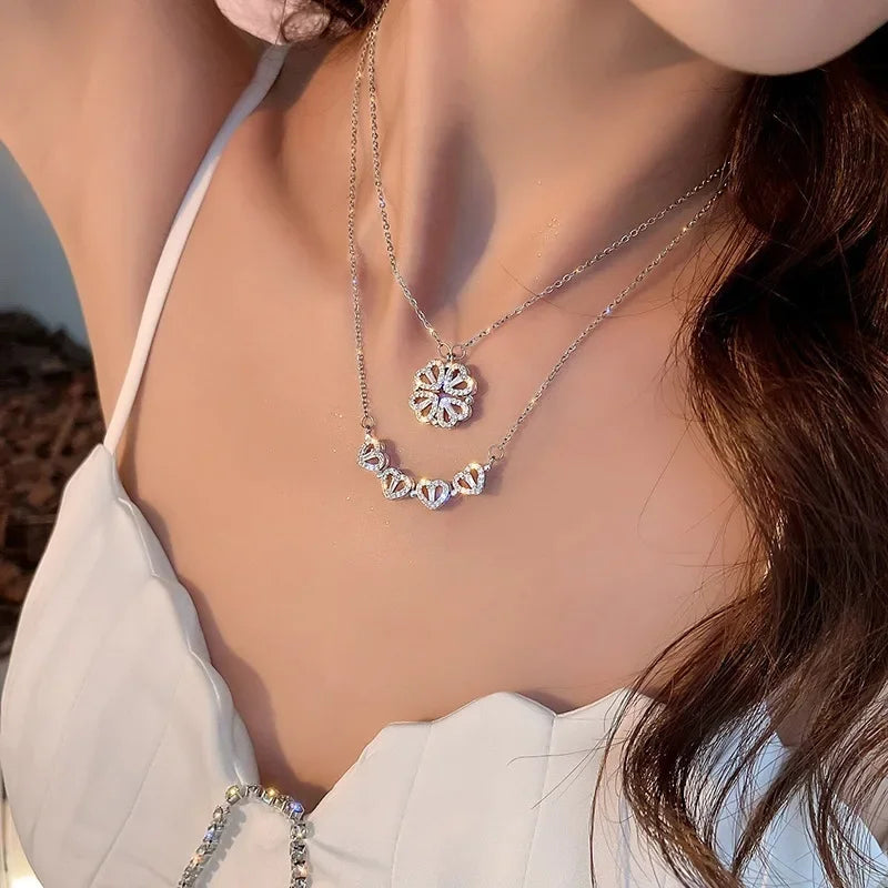 Colgante Corazón Trébol