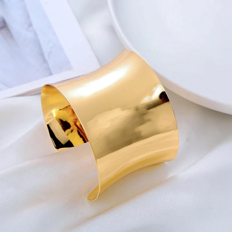 Brazalete Metálico Geométrico
