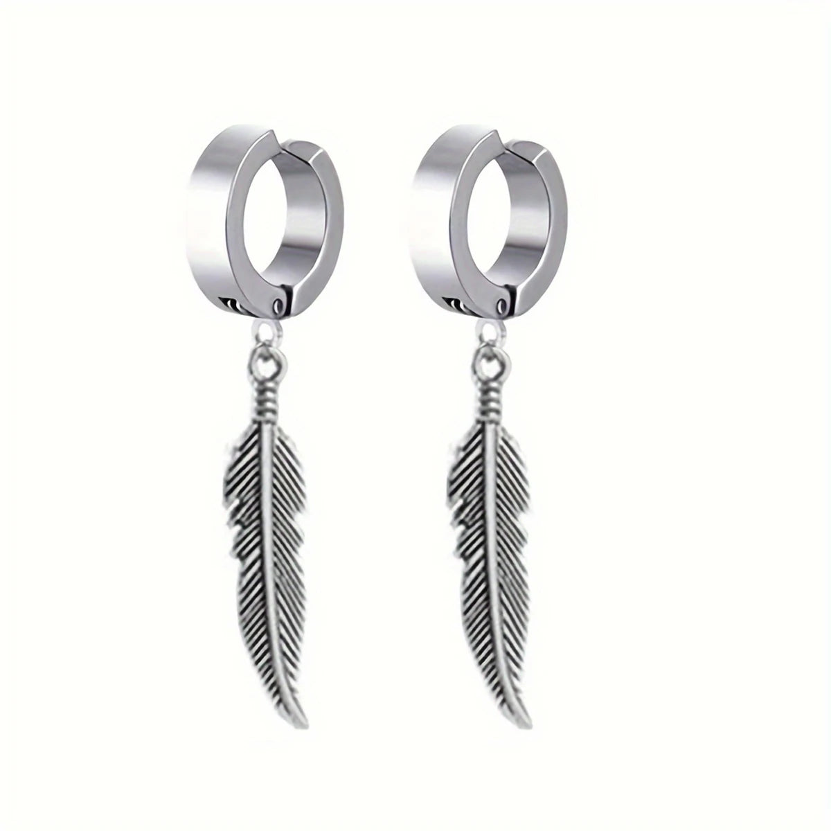 Orejeras De Pluma Unisex