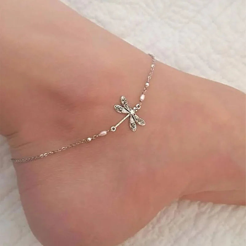 Vintage Boho Tassel Anklet