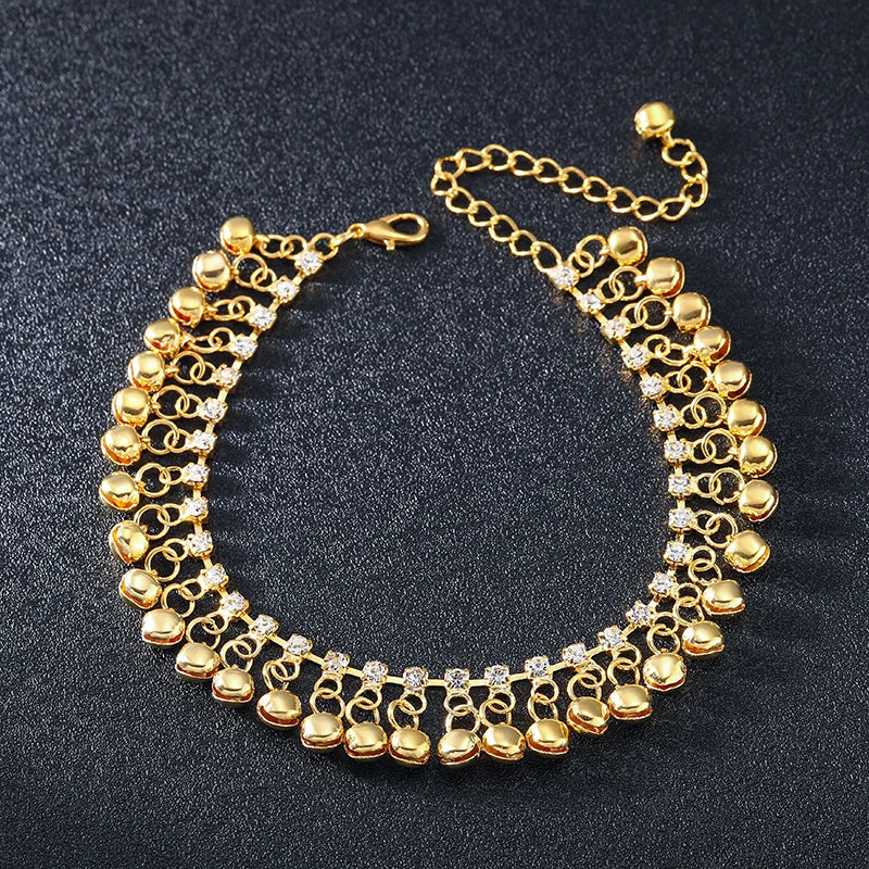 Vintage Boho Tassel Anklet