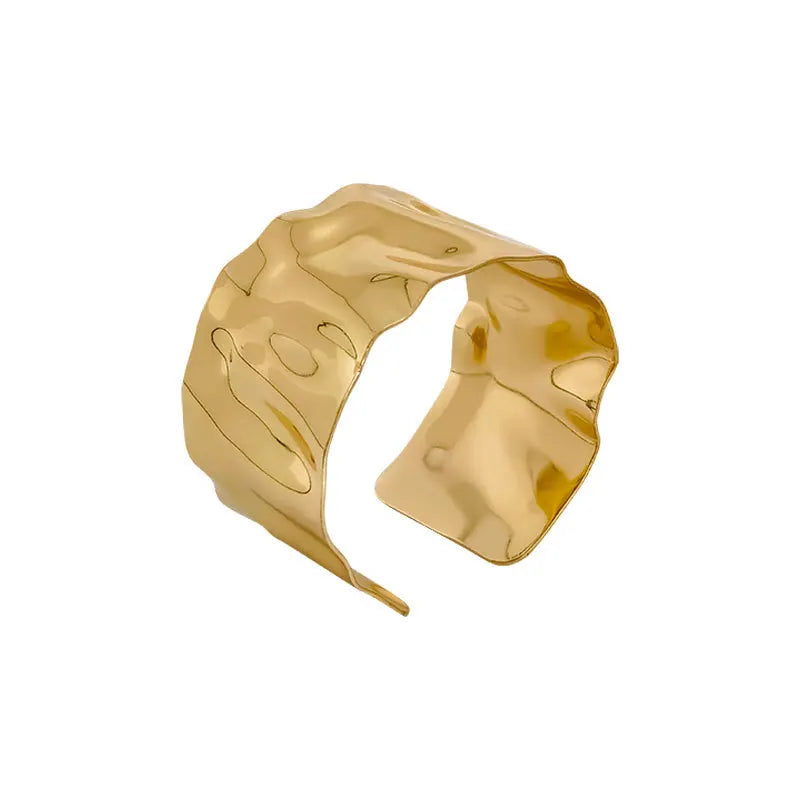 Brazalete Metálico Geométrico