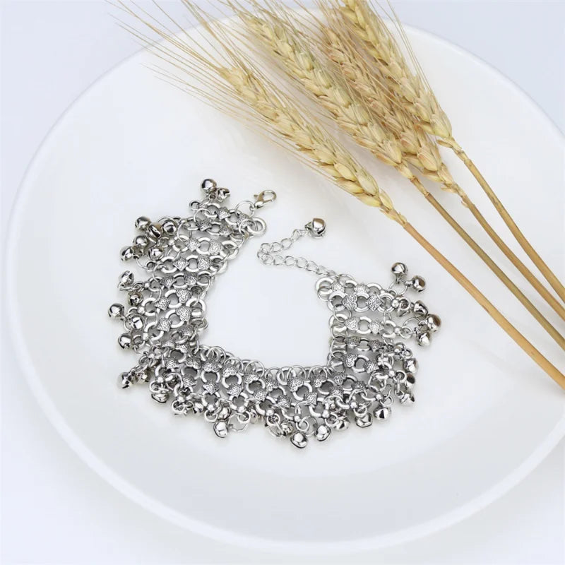 Vintage Boho Tassel Anklet