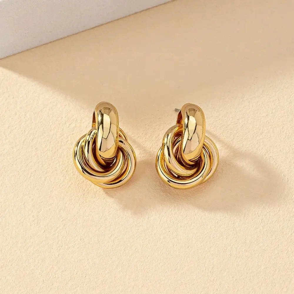 Pendientes De Aro De Nudo