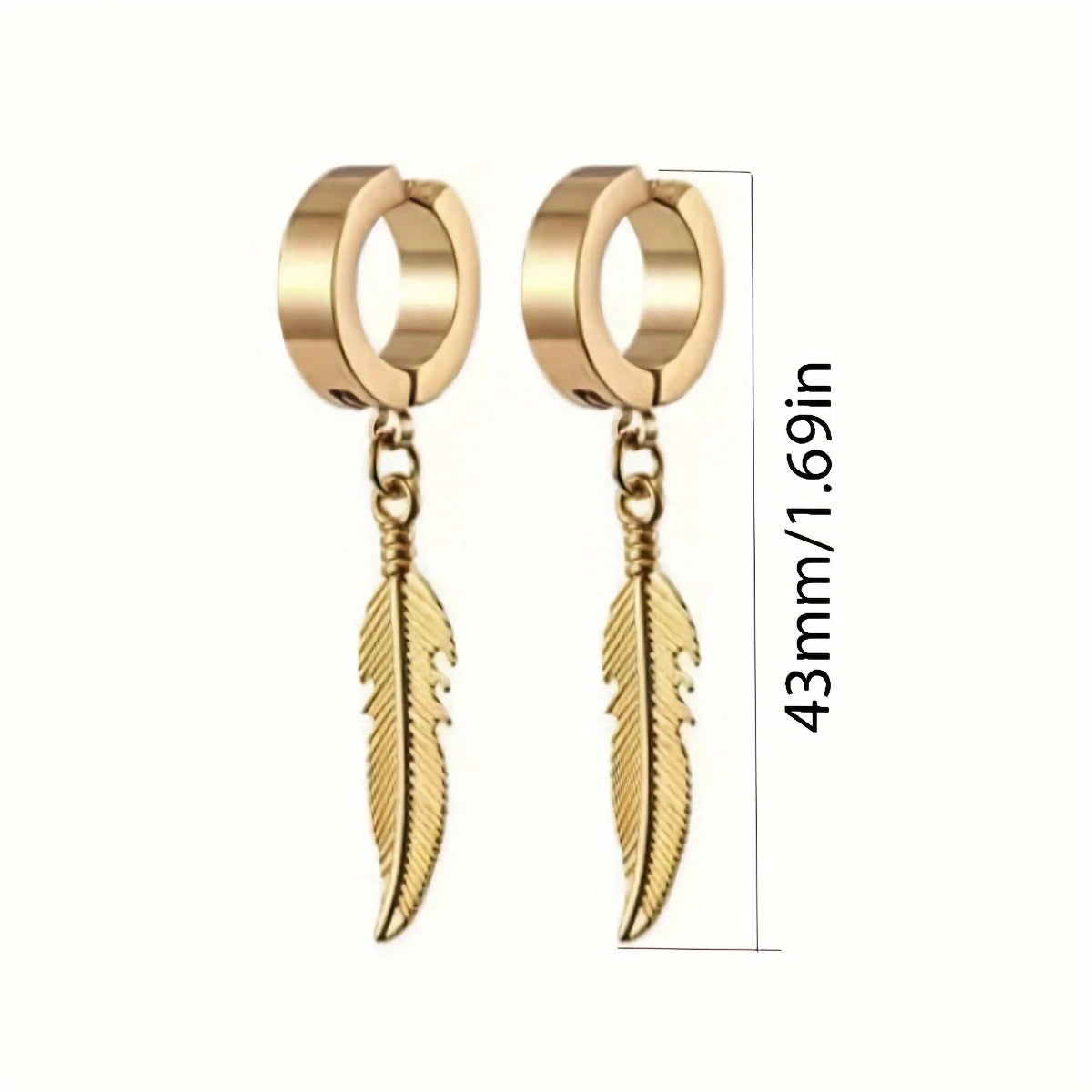 Orejeras De Pluma Unisex