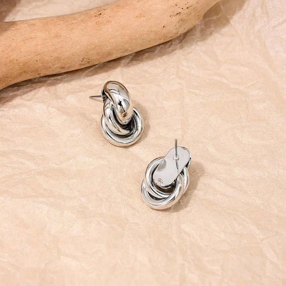 Pendientes De Aro De Nudo
