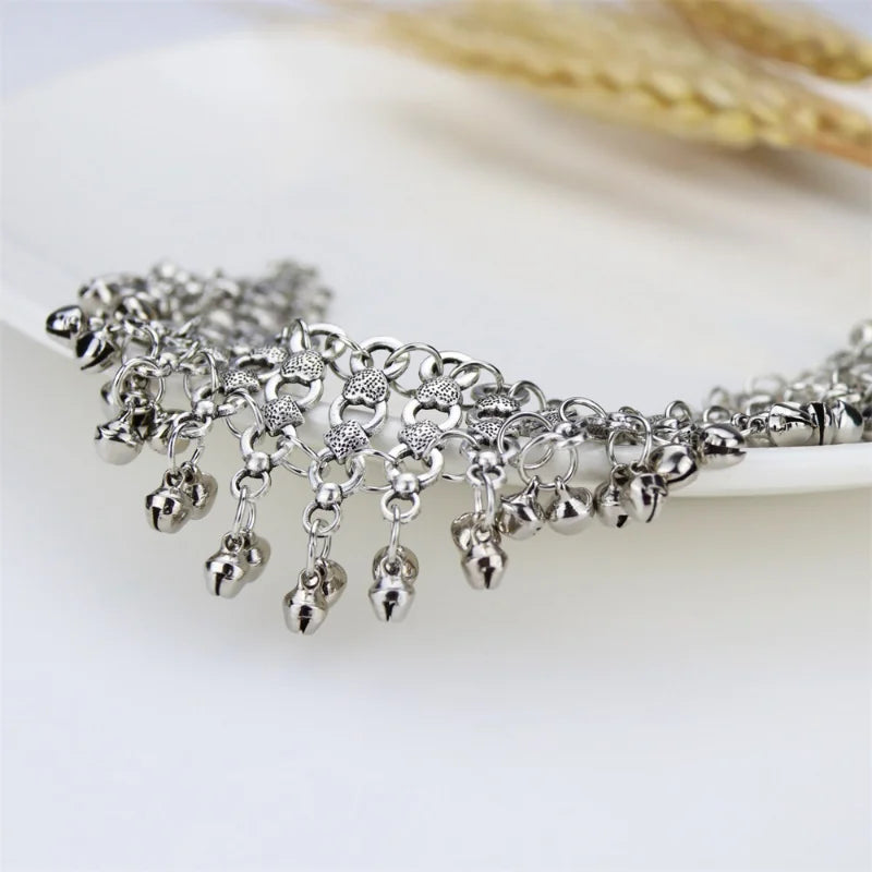 Vintage Boho Tassel Anklet