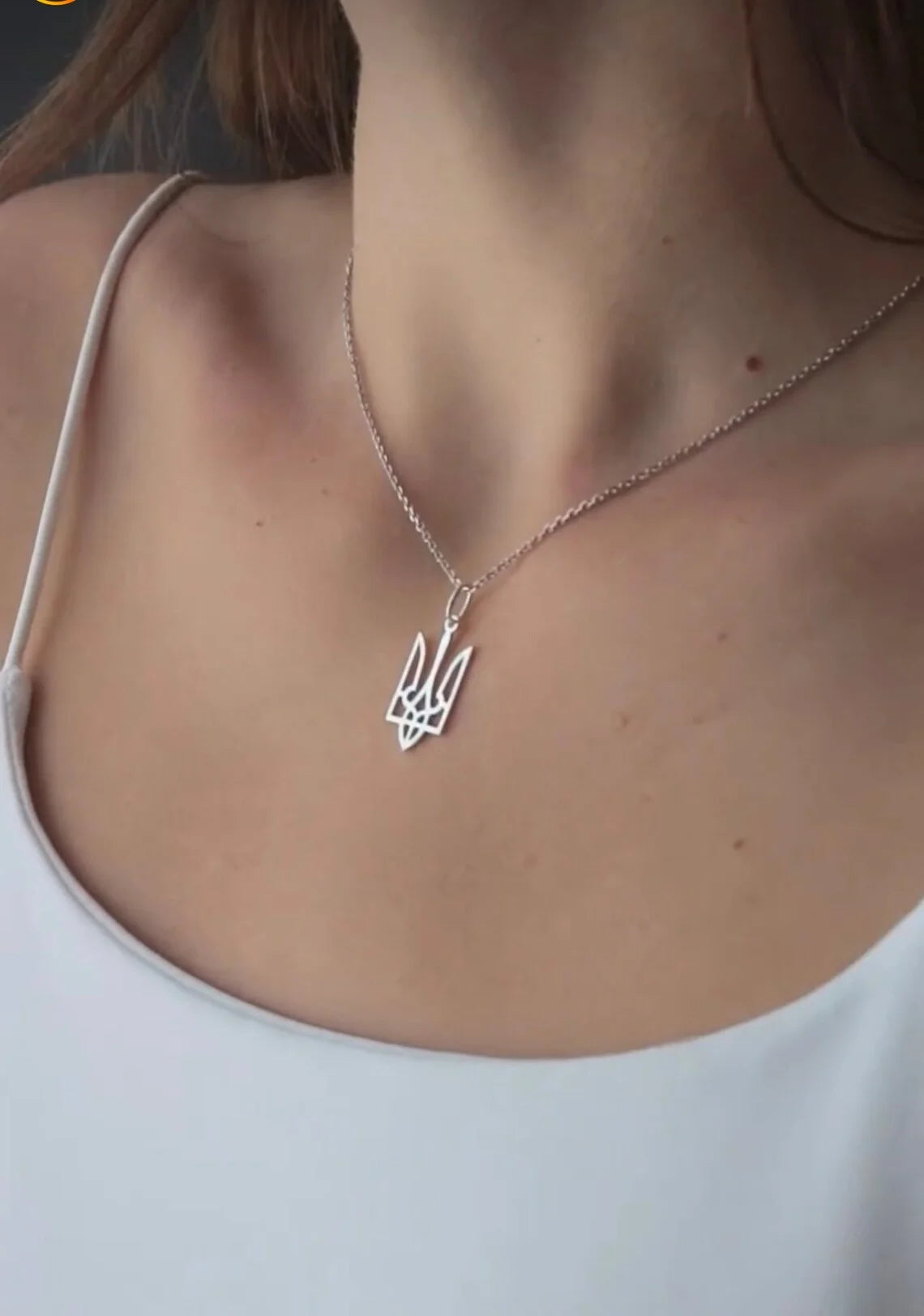 Collar Emblema Ucraniano