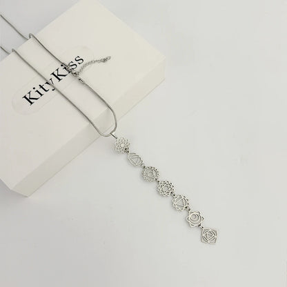 Collar De Meditación Con Chakras