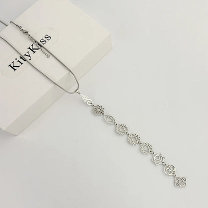 Collar De Meditación Con Chakras