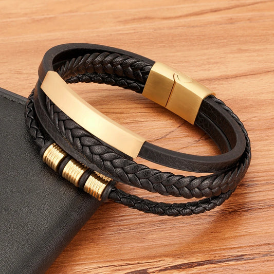 Pulsera Cuero Trenzado