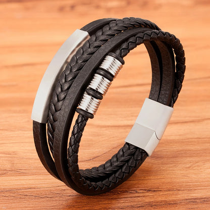 Pulsera Cuero Trenzado