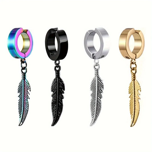 Orejeras De Pluma Unisex
