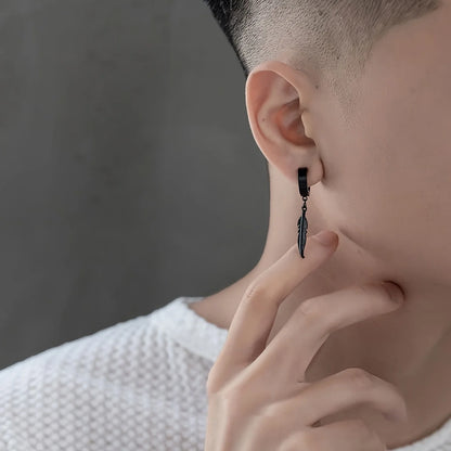Orejeras De Pluma Unisex