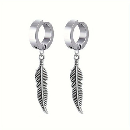 Orejeras De Pluma Unisex