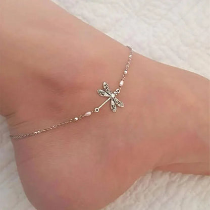 Vintage Boho Tassel Anklet