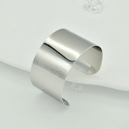 Brazalete Metálico Geométrico