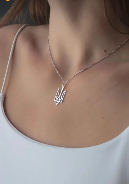 Collar Emblema Ucraniano